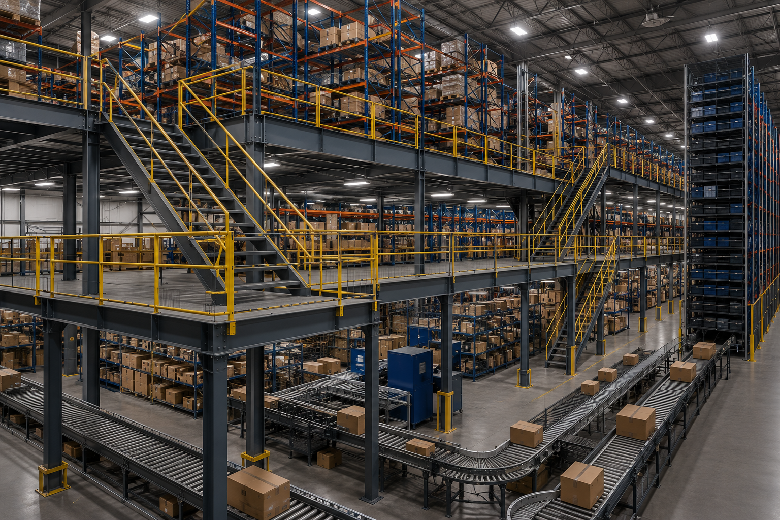 PICK MODULES CLIFFS PALLET RACK INSTALLATION