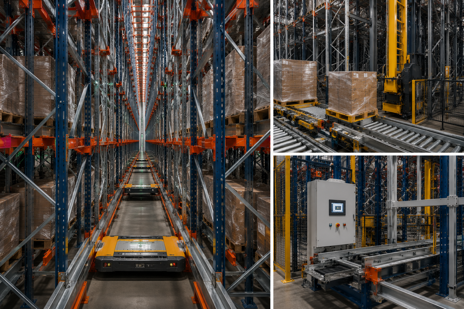 Shuttle Systems & Automated Storage CLIFFS PALLET RACK INSTALLATION